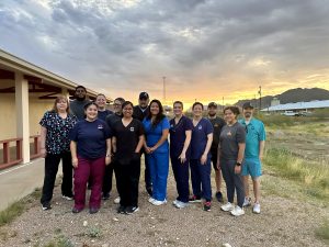 Operation Kindness staff in Terlingua, Texas