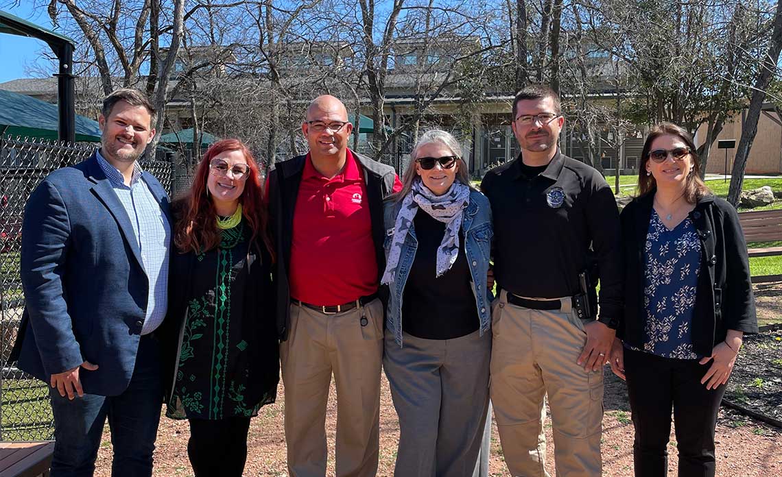 Speakers from the "Coffee, Donuts and Dogs" animal cruelty discussion.