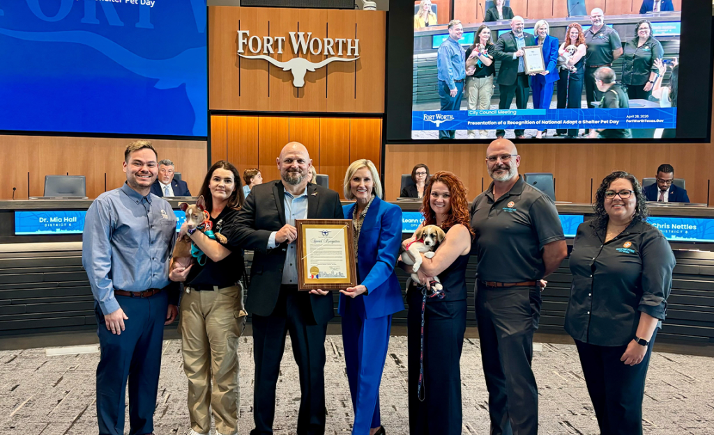 People being recognized by Fort Worth City Council