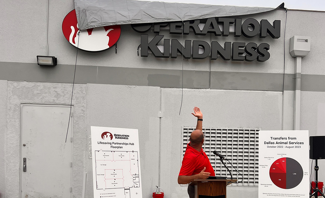 Operation Kindness I Operation Kindness unveils its new Lifesaving Partnerships Hub.